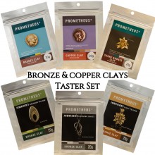 Bronze & Copper Clays Taster Set